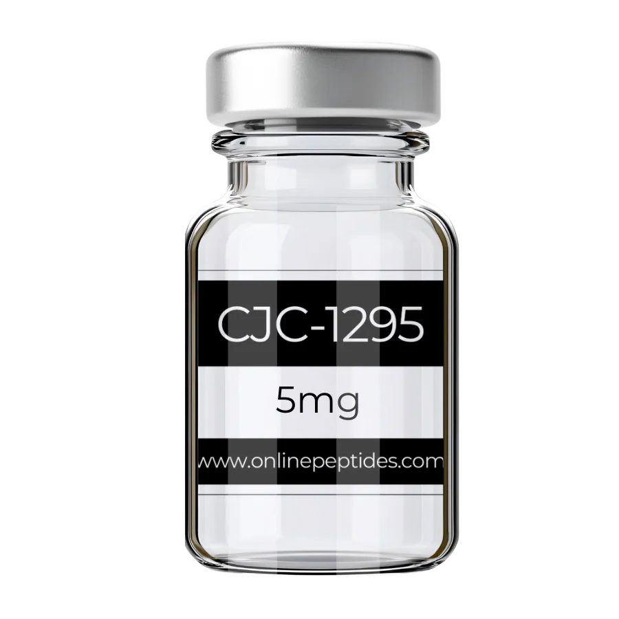 CJC-1295 research peptide vial