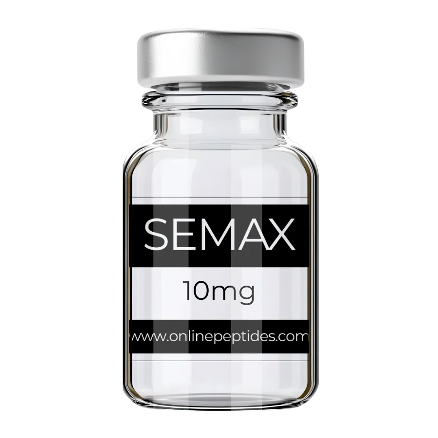 Semax research peptide vial